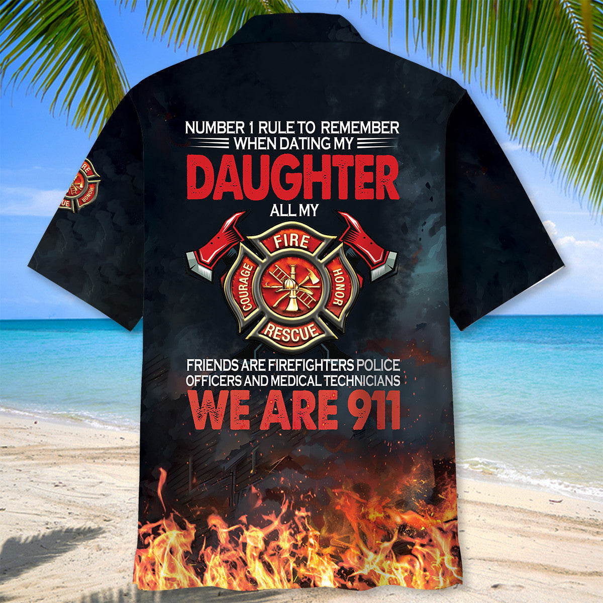 Firefighter We Are 9 11 Hawaiian Shirt