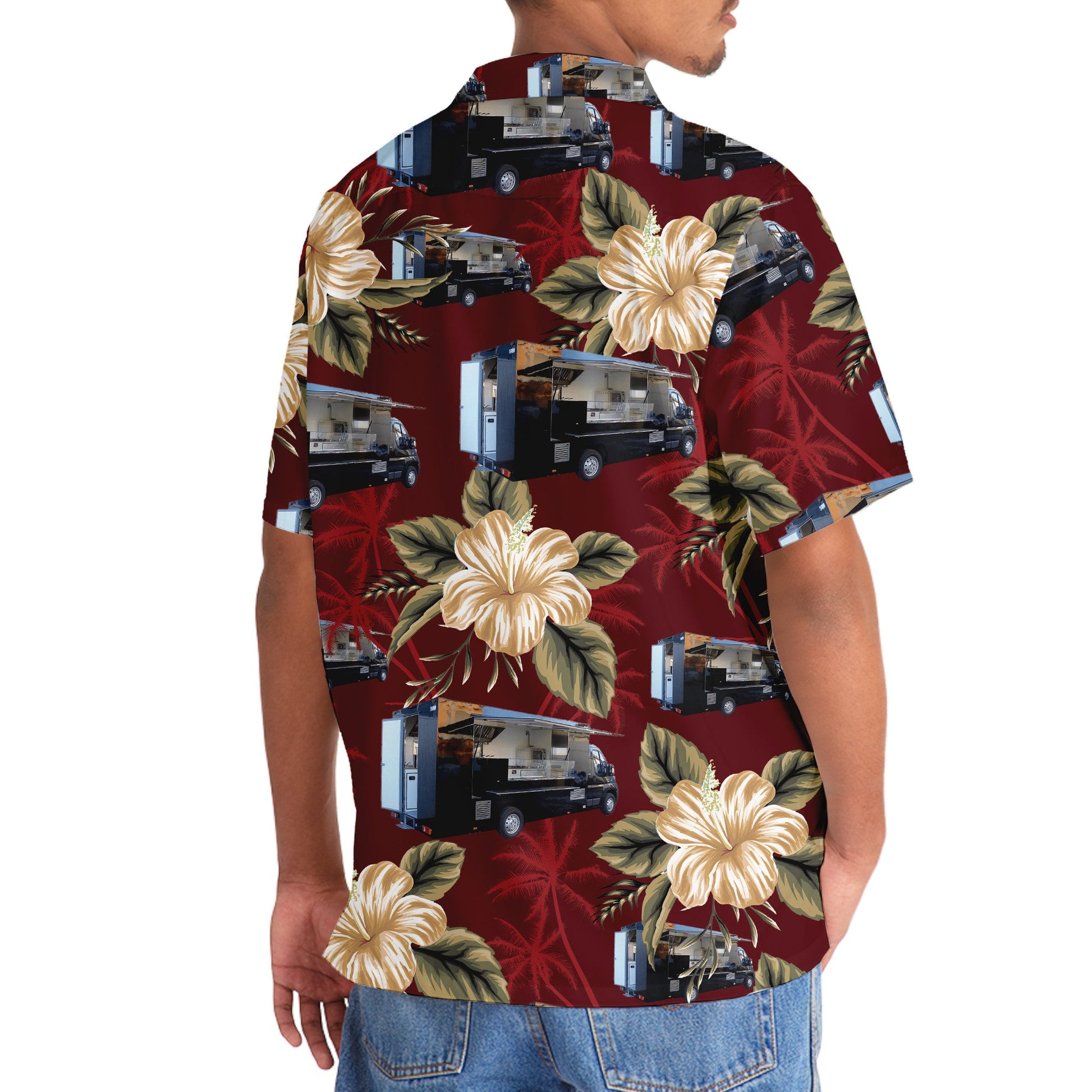 Floral Street Food Truck Hawaiian Shirt