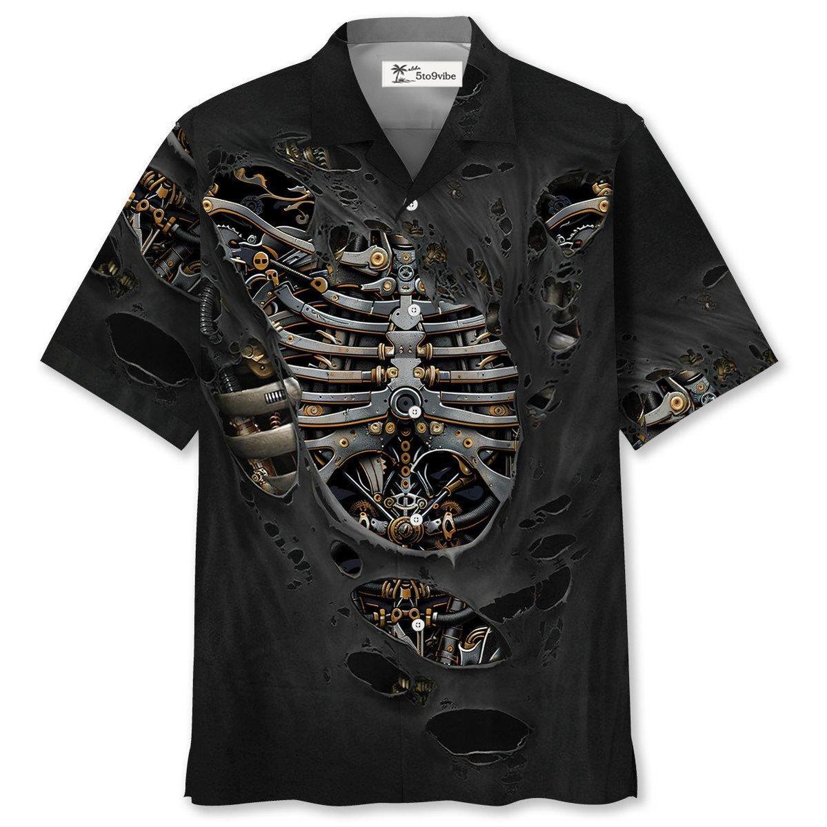 Mechanic From Bones Hawaiian Shirt