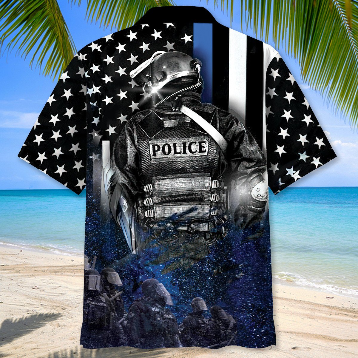 Police Proud Hawaiian Shirt
