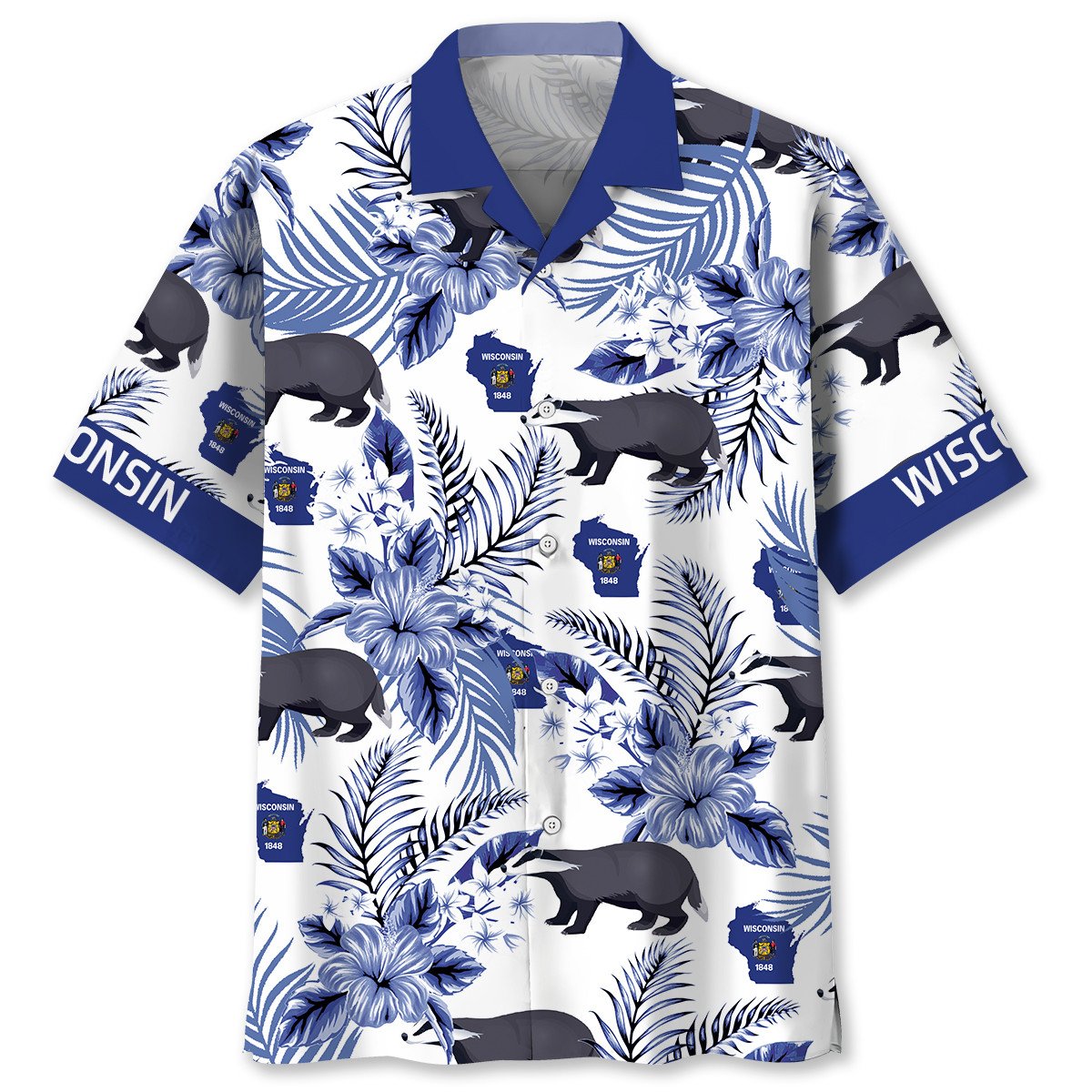 Wisconsin Proud Hawaiian Shirt