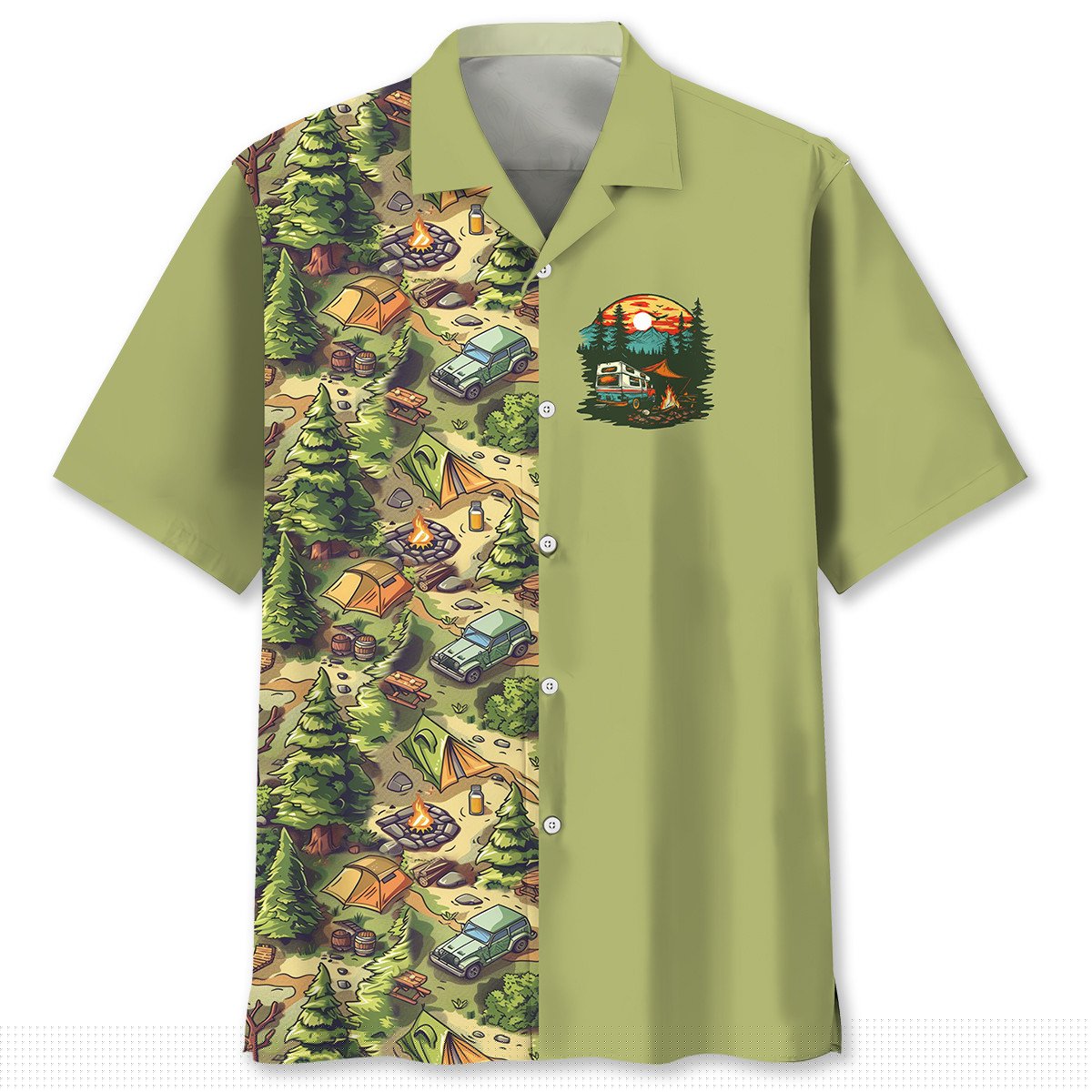 Camping Life Is Better Hawaiian Shirt