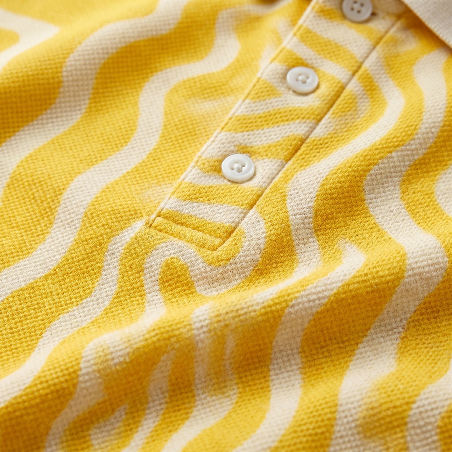 All-Over Print and Embroidered Men’s Polo Shirt