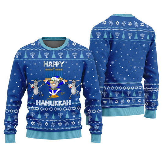 Happy Hanukkah Ugly Jewish Sweater