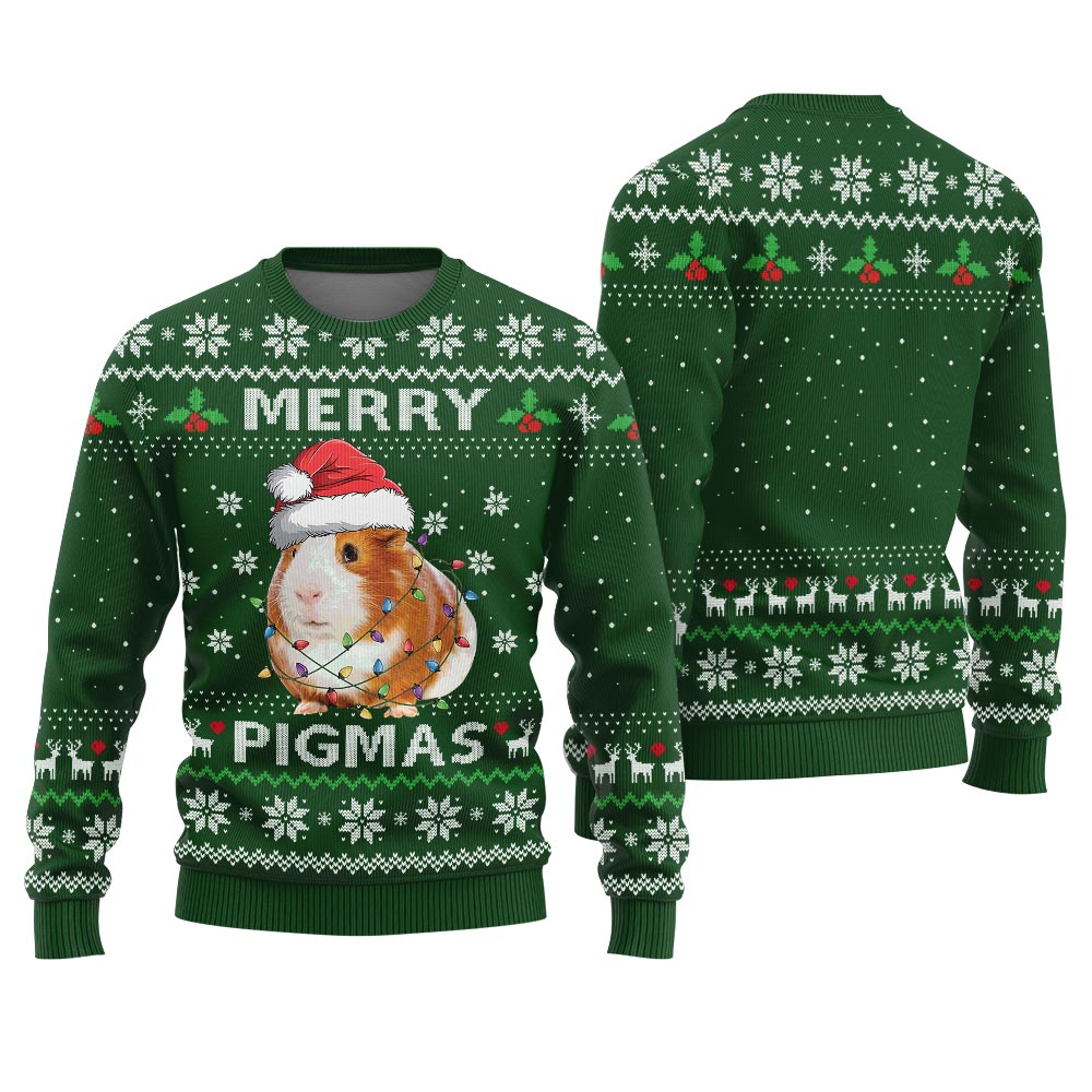 Adorable Guinea Pig Christmas Sweater