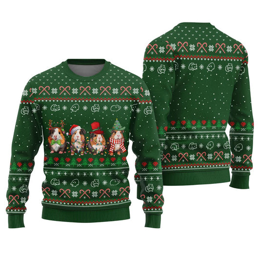 Adorable Guinea Pig Ugly Xmas Sweater