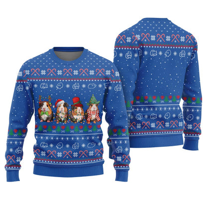Adorable Guinea Pig Ugly Xmas Sweater