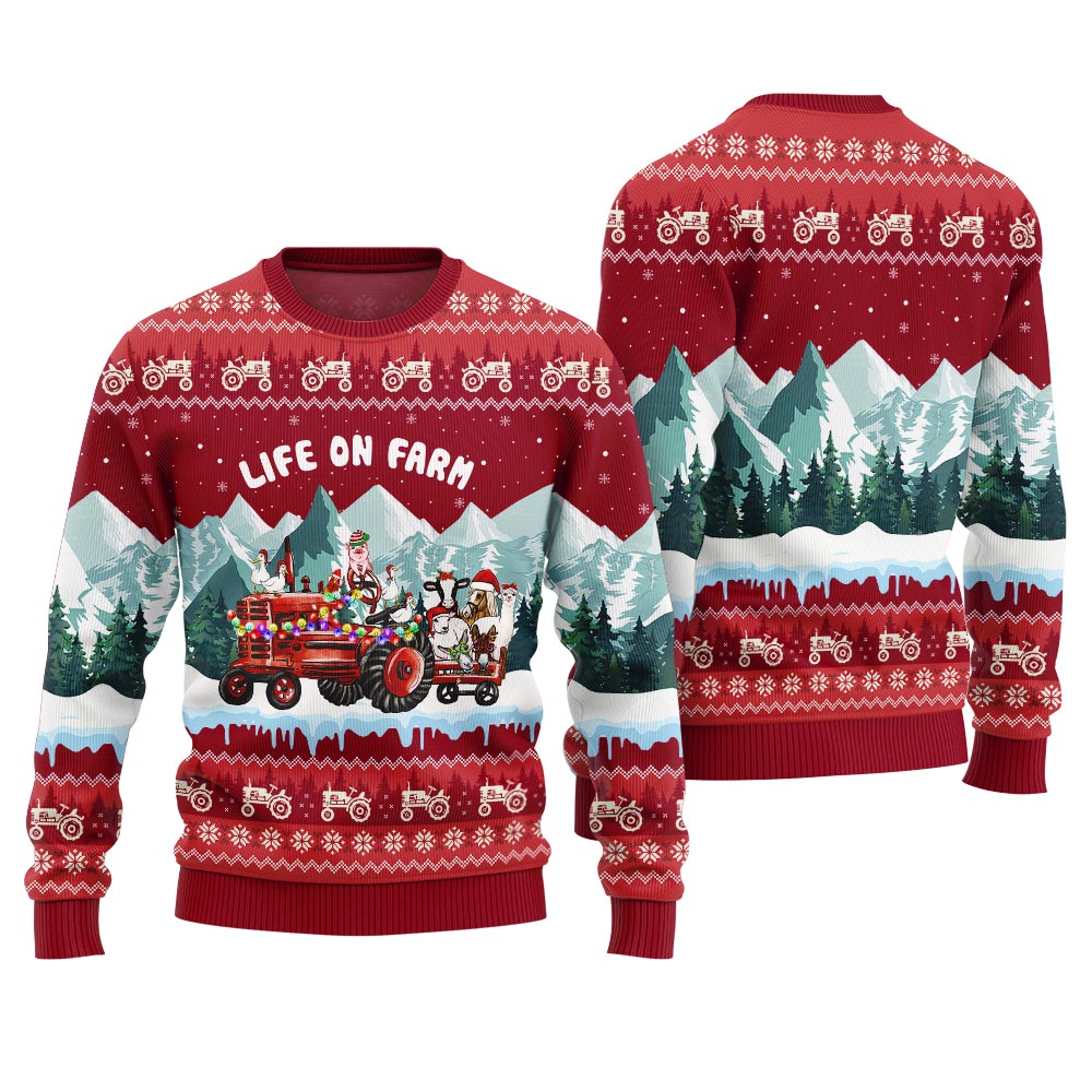 Funny Ugly Xmas Sweaters Farmers