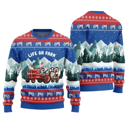 Farm Animals Unique Ugly Christmas Sweater