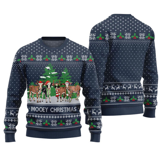 Farm Cows Funny Christmas Sweaters - VinCo