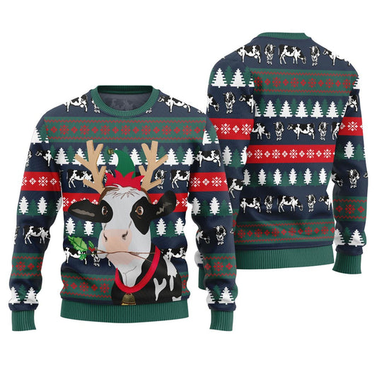 Cow Farm Funny Ugly Xmas Sweaters by VinCo