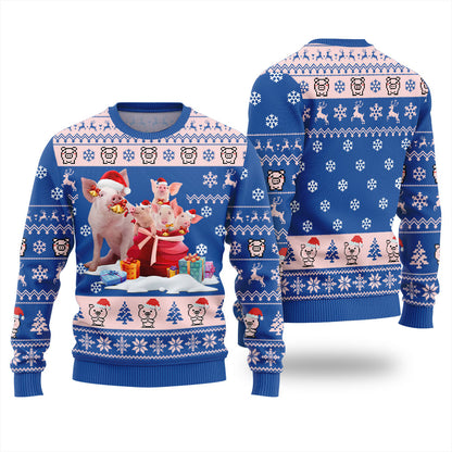 Merry Christmas With Pig Ugly Christmas Sweater