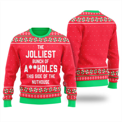 The Jolliest Ugly Christmas Sweater