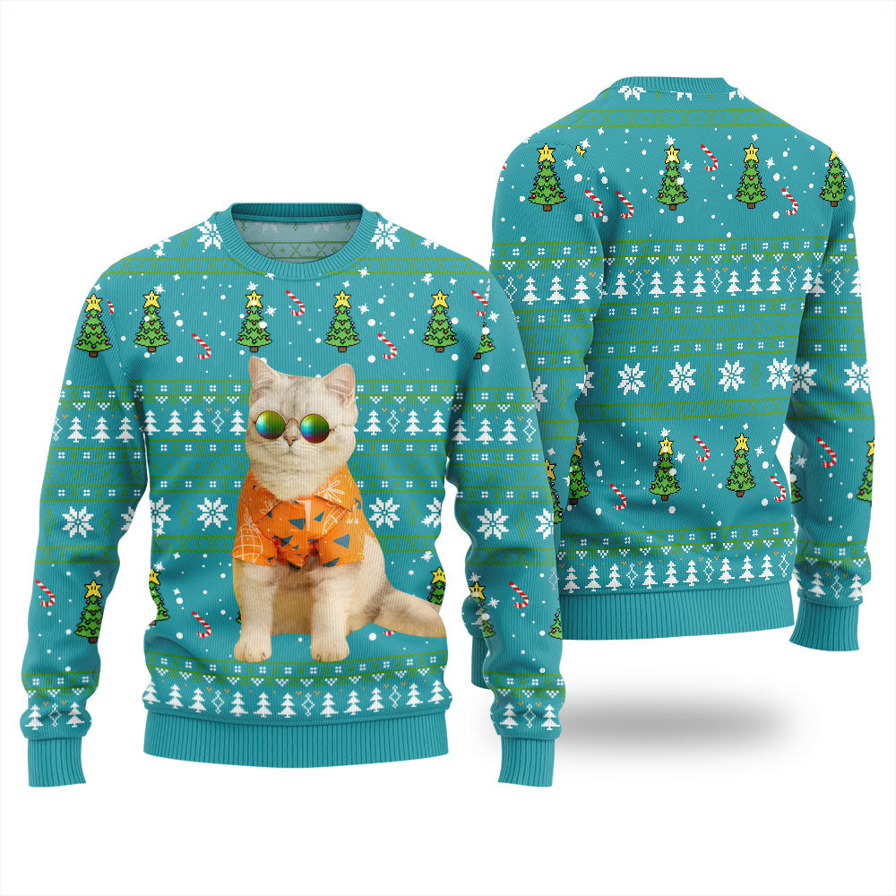 Funny Personalize Your Pet Ugly Christmas Sweater