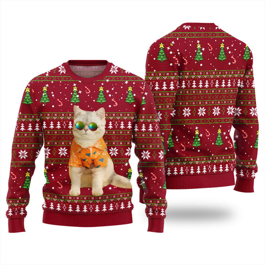 Funny Personalize Your Pet Ugly Christmas Sweater