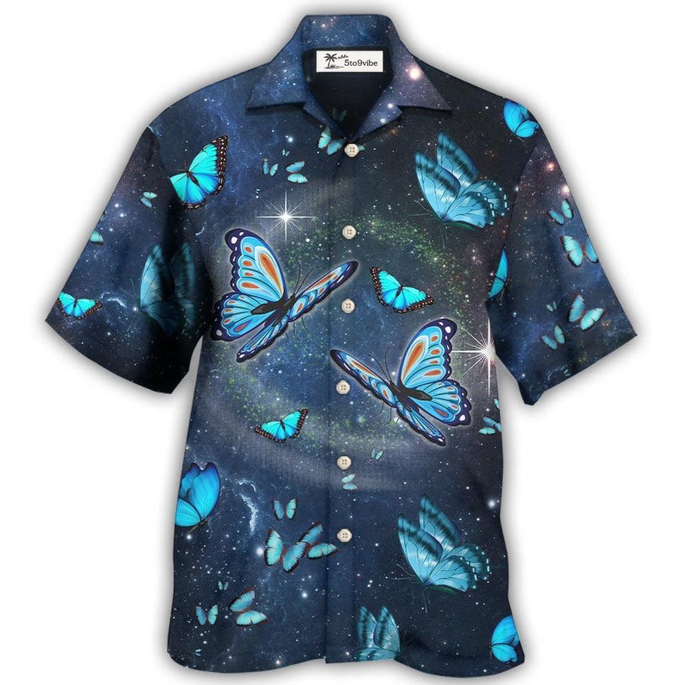 Hawaiian Shirt / Adults / S Butterfly I Believe There Are Angels - Hawaiian Shirt 