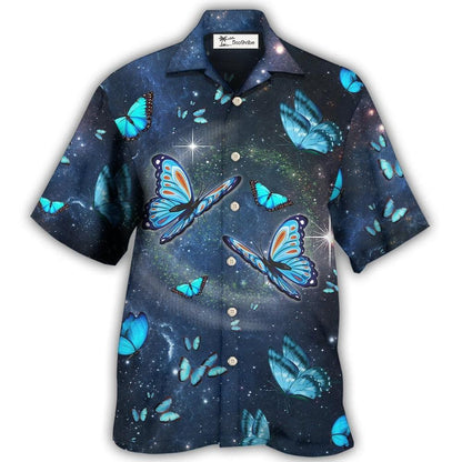 Hawaiian Shirt / Adults / S Butterfly I Believe There Are Angels - Hawaiian Shirt 
