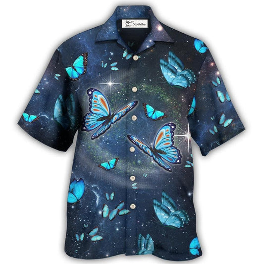 Hawaiian Shirt / Adults / S Butterfly I Believe There Are Angels - Hawaiian Shirt 