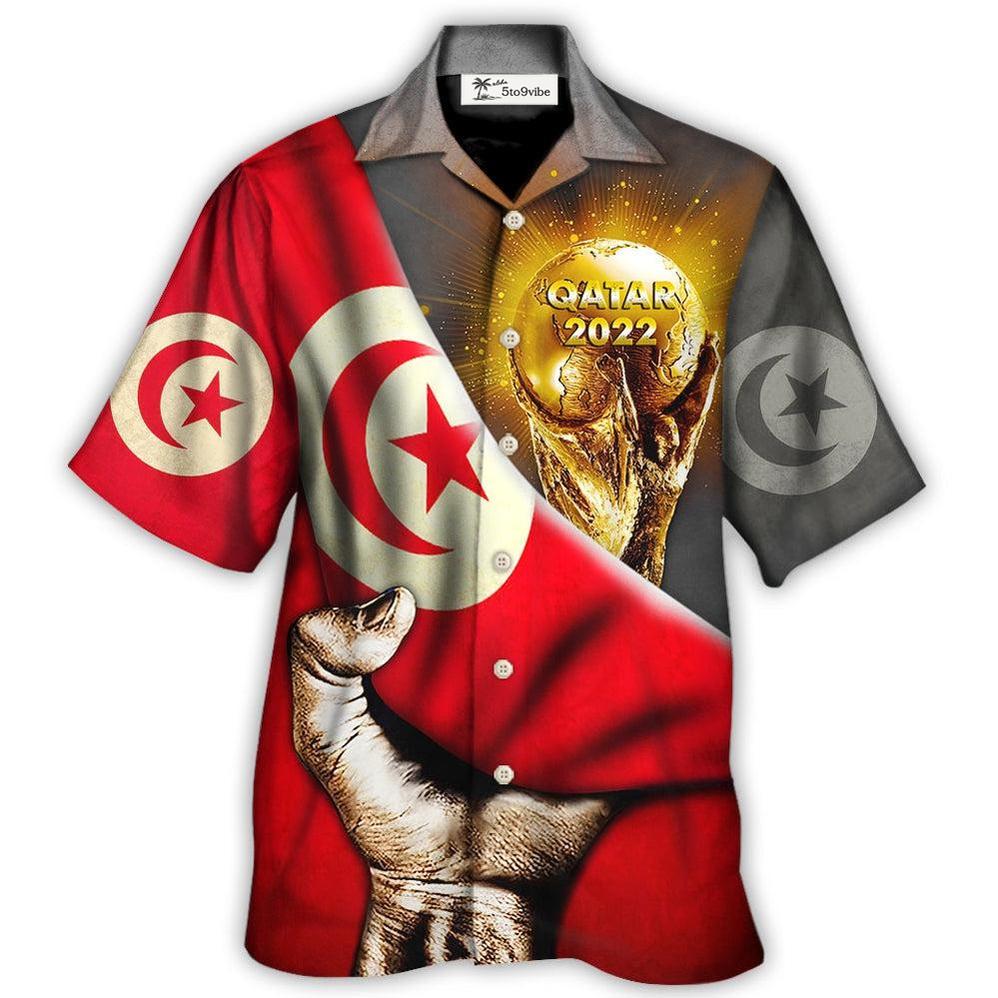 Hawaiian Shirt / Adults / S World Cup Qatar 2022 Tunisia Will Be The Champion - Hawaiian Shirt 