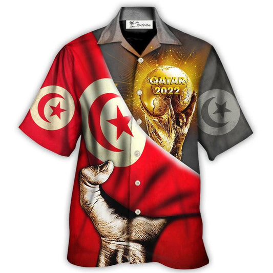 Hawaiian Shirt / Adults / S World Cup Qatar 2022 Tunisia Will Be The Champion - Hawaiian Shirt 