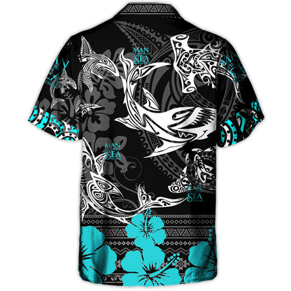 Shark Lover Just For You - Unisex Hawaiian Shirt For Men and Women
