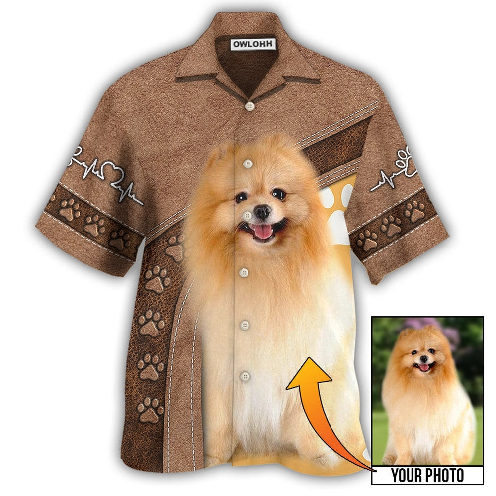 Pomeranian / Adults / S Dog My Lovely Dog Custom Photo Personalized - Hawaiian Shirt 