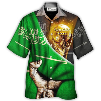 Hawaiian Shirt / Adults / S World Cup Qatar 2022 Saudi Arabia Will Be The Champion - Hawaiian Shirt 