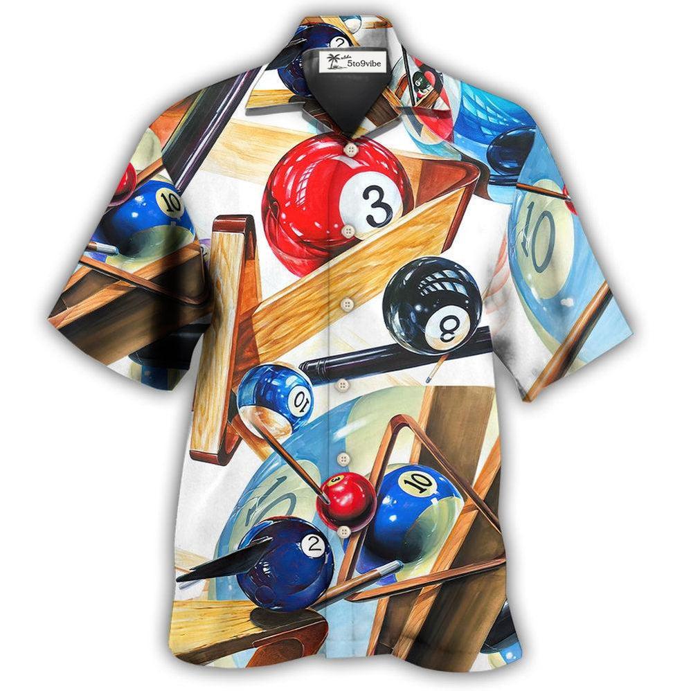 Hawaiian Shirt / Adults / S Billiard Pool Playing Games - Hawaiian Shirt 