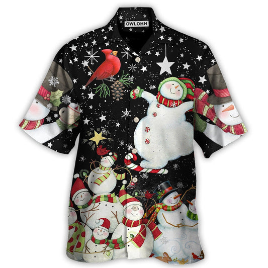 Christmas The World Of Christmas With Snowman - Hawaiian Shirt 