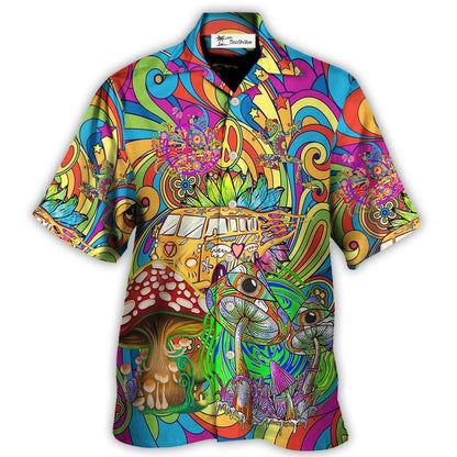 Hippie A Big Adventure Big Dream - Hawaiian Shirt 