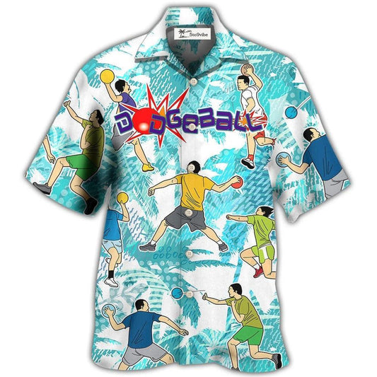 Hawaiian Shirt / Adults / S Dodgeball Ball Games Tropical Life - Hawaiian Shirt 