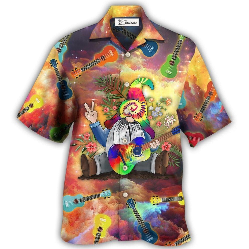 Hawaiian Shirt / Adults / S Hippie Ukulele Hippie Let It Be - Hawaiian Shirt 