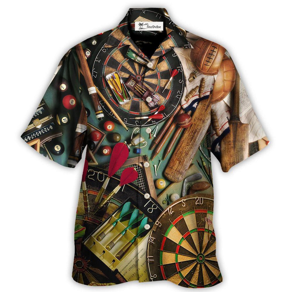 Hawaiian Shirt / Adults / S Dart World Okayest Dart Player - Hawaiian Shirt 