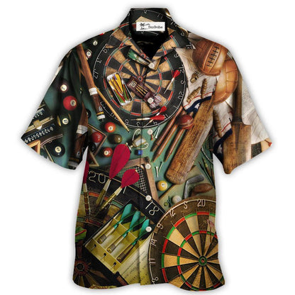 Hawaiian Shirt / Adults / S Dart World Okayest Dart Player - Hawaiian Shirt 