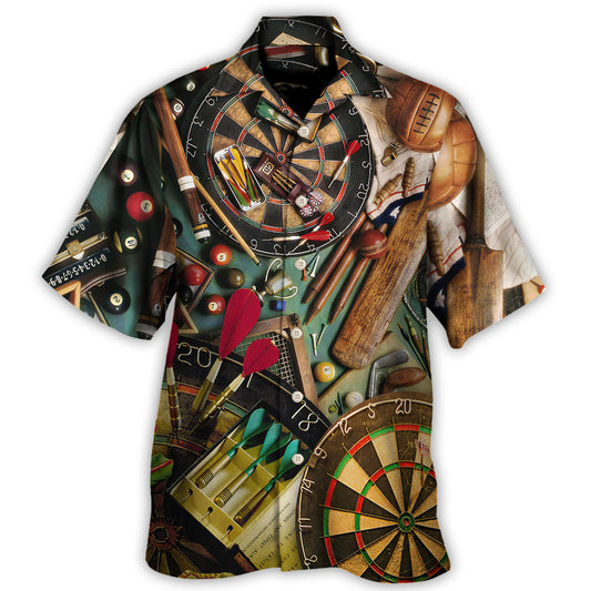 Hawaiian Shirt / Adults / S Dart World Okayest Dart Player - Hawaiian Shirt 