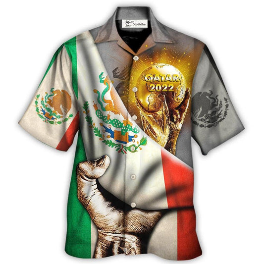 Hawaiian Shirt / Adults / S World Cup Qatar 2022 Mexico Will Be The Champion - Hawaiian Shirt 