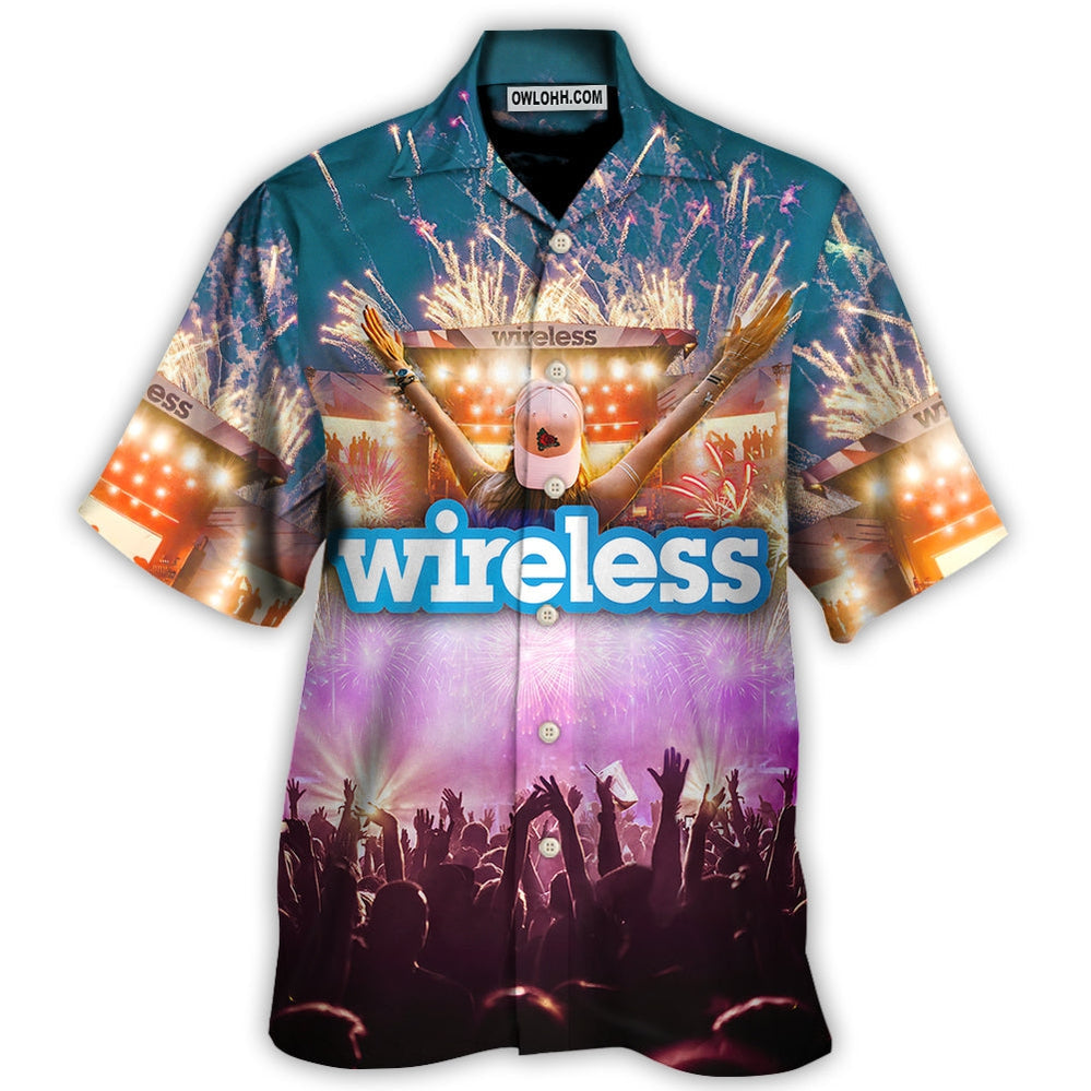 Music Event Wireless Festival - Hawaiian Shirt 