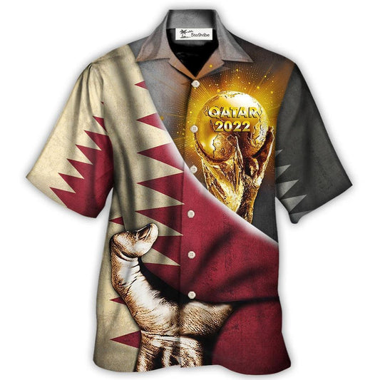 Hawaiian Shirt / Adults / S World Cup Qatar 2022 Qatar Will Be The Champion - Hawaiian Shirt 