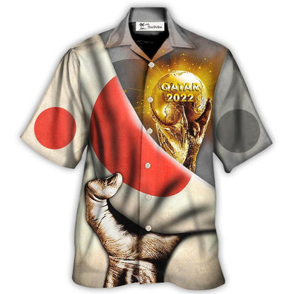 Hawaiian Shirt / Adults / S World Cup Qatar 2022 Japan Will Be The Champion - Hawaiian Shirt 