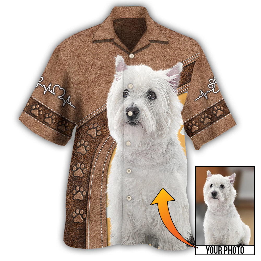 Westie Collie / Adults / S Dog My Lovely Dog Custom Photo Personalized - Hawaiian Shirt 