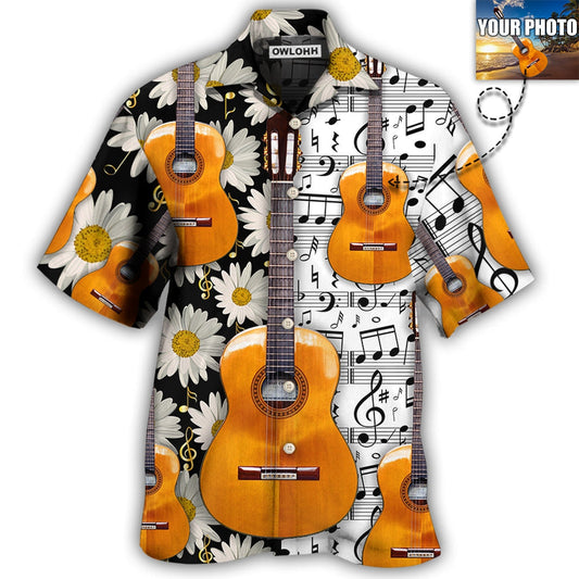 1 / Adults / S Guitar Various Style Custom Photo - Hawaiian Shirt 