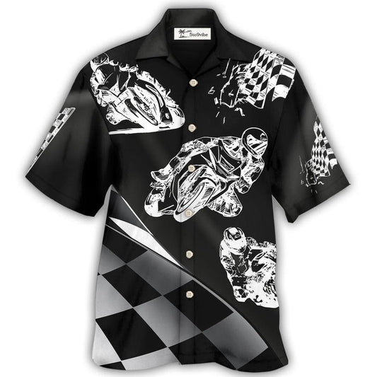 Hawaiian Shirt / Adults / S Racing I Like Dogs - Hawaiian Shirt 