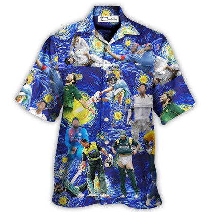 Cricket Sport Funny Play Amazing Style - Hawaiian Shirt 