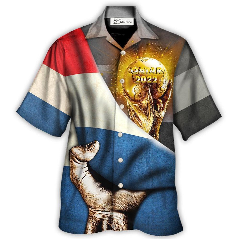 Hawaiian Shirt / Adults / S World Cup Qatar 2022 Netherlands Will Be The Champion - Hawaiian Shirt 