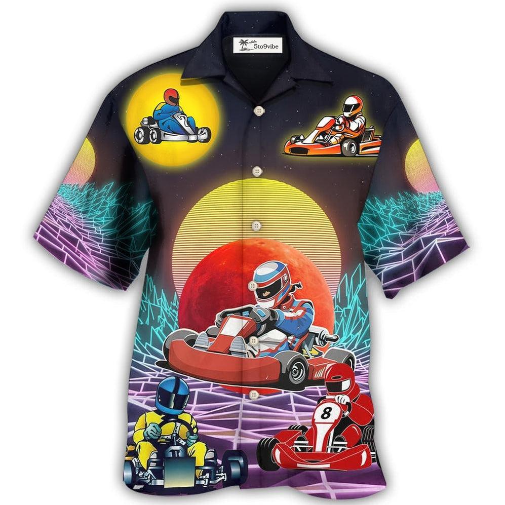 Hawaiian Shirt / Adults / S Kart Racing To The Universe - Hawaiian Shirt 