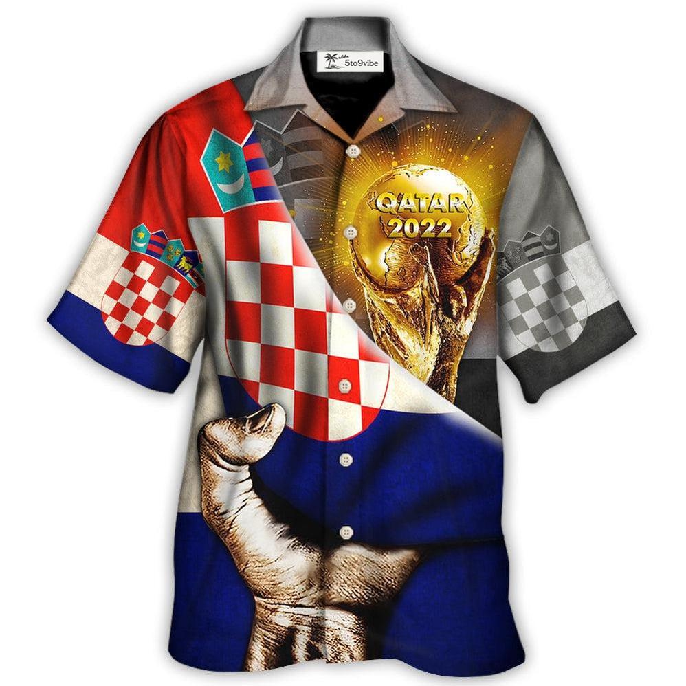 Hawaiian Shirt / Adults / S World Cup Qatar 2022 Croatia Will Be The Champion - Hawaiian Shirt 