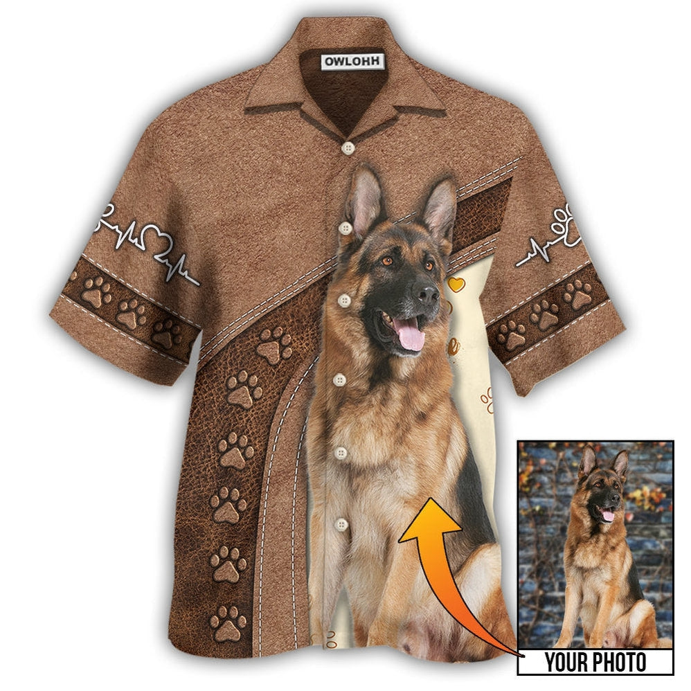 Hawaiian Shirt / Adults / S Dog Is My Best Friend Custom Photo - Hawaiian Shirt 