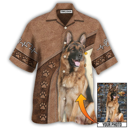 Hawaiian Shirt / Adults / S Dog Is My Best Friend Custom Photo - Hawaiian Shirt 