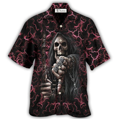Hawaiian Shirt / Adults / S Skull Your First Mistake - Hawaiian Shirt 