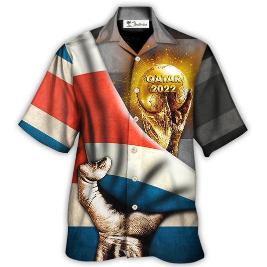 Hawaiian Shirt / Adults / S World Cup Qatar 2022 Costa Rica Will Be The Champion - Hawaiian Shirt 
